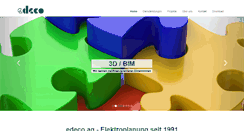 Desktop Screenshot of edeco.ch